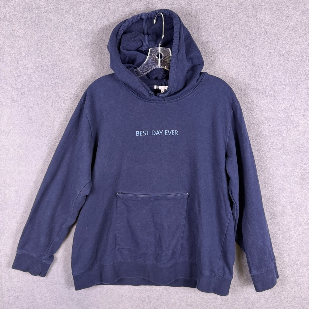 Moshi Moshi‎ - Lauren Moshi Womens Hoodie Beast Day Ever Navy Blue